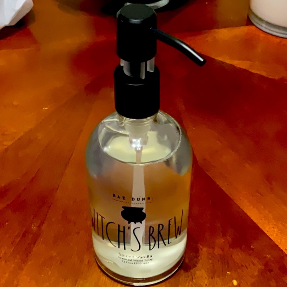 Rae Dunn witches brew spiced vanilla scented hand soap 12 fl oz